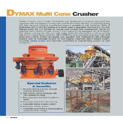 DYMAX CONE CRUSHER