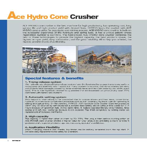 HYDRO CONE CRUSHER
